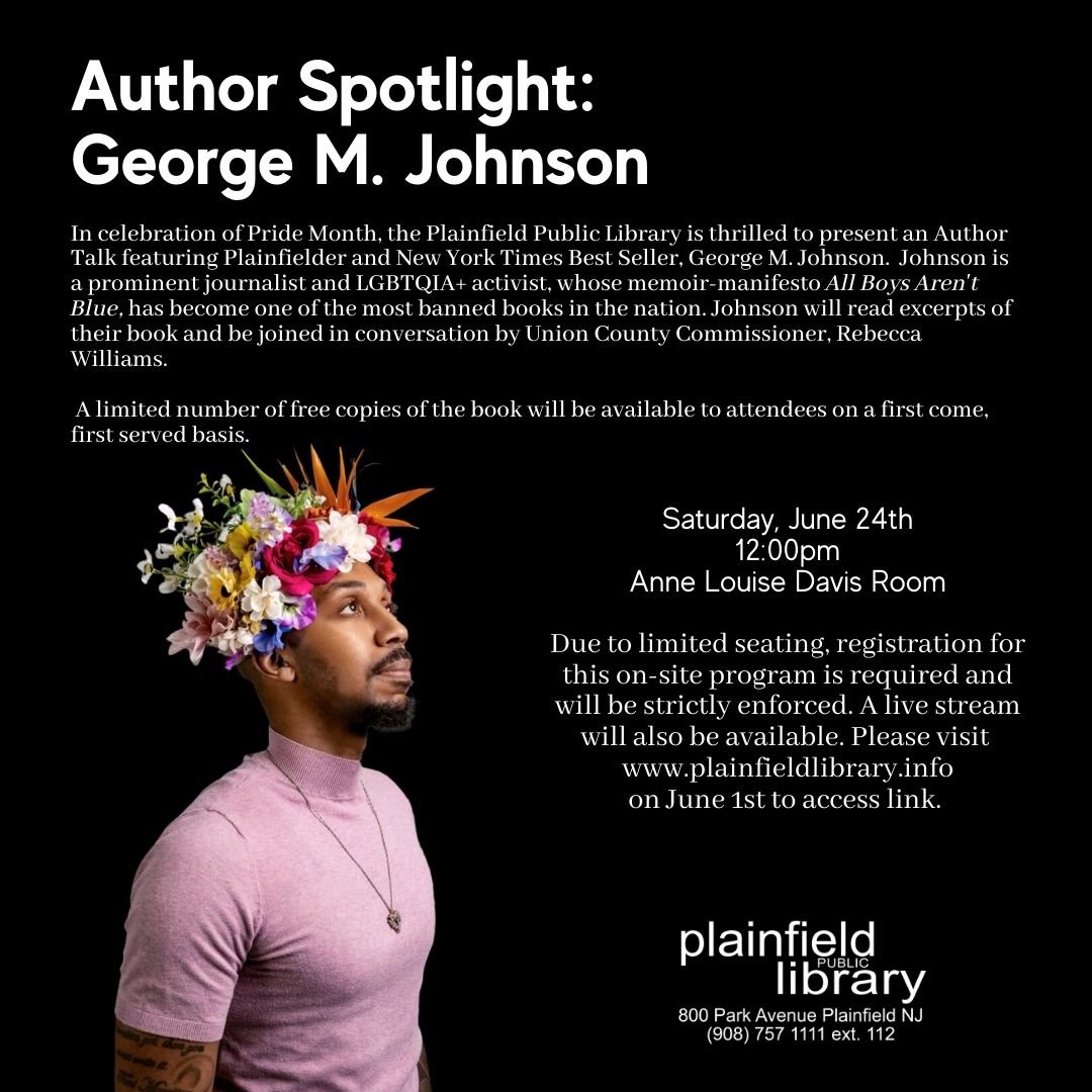 Author Spotlight: George M. Johnson