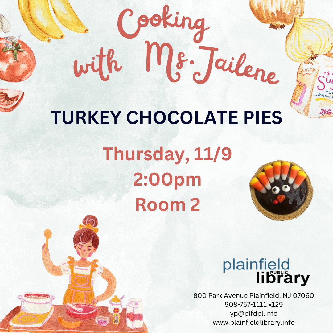 Learn to make a Turkey Chocolate Pie with Ms. J.