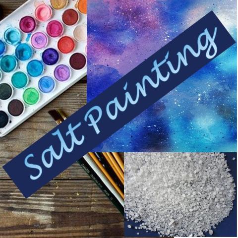 Teen Craft: Salt Painting program