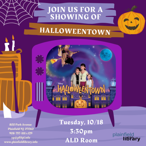 Join us for a showing of Halloweentown