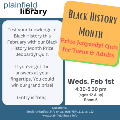 Black History Month Jeopardy!