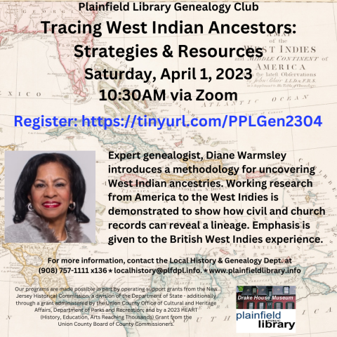 Tracing West Indian Ancestors: Strategies & Resources 