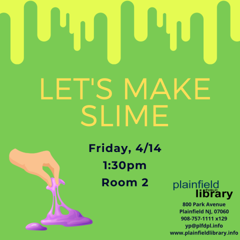 Let's make spring slime.