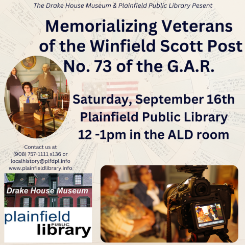 Memorializing Veterans of the  Winfield Scott Post No. 73 of the G.A.R.