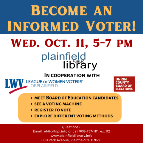 Become an informed voter