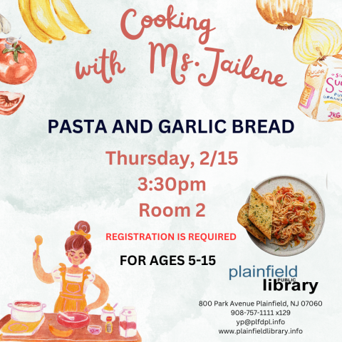 Learn to make pasta with Ms. J.