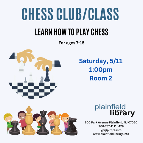 Enjoy a challenging game or just learn to play chess with us.