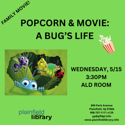 Join us for this classic Disney film about a colony of ants and a circus troop of bugs defending their home from the dreaded grasshoopers.