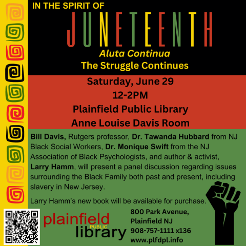 In the Spirit of Juneteenth: Aluta Continua -- The Struggle Continues