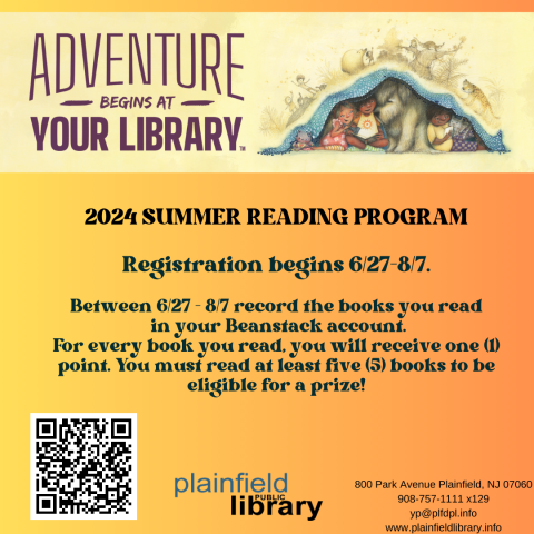 Adventure Begins At Your Library Summer Reading Program/ La Aventura Comienza En Tu Biblioteca Programa De Leer