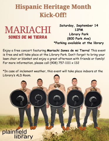 Hispanic Heritage Month - Live Mariachi