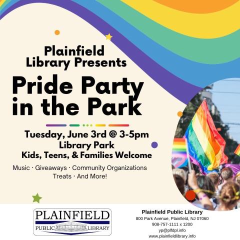 Pride Party June 3rd