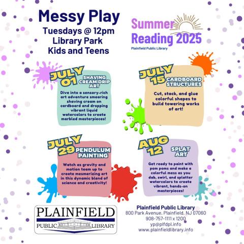 Messy Play Tuesdays