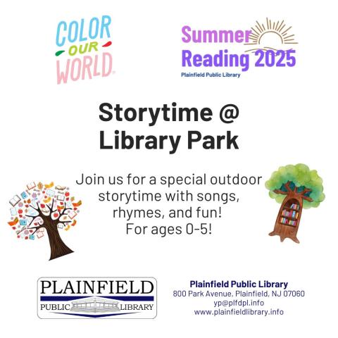 Storytime at Library Park