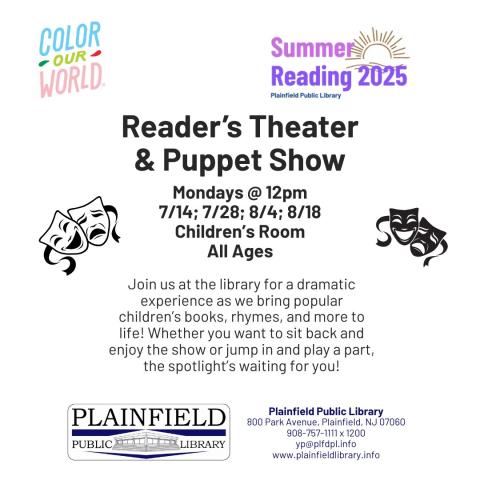 Reader's Theater and Puppet Show