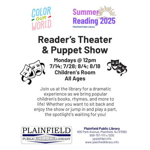 Reader's Theater and Puppet Show