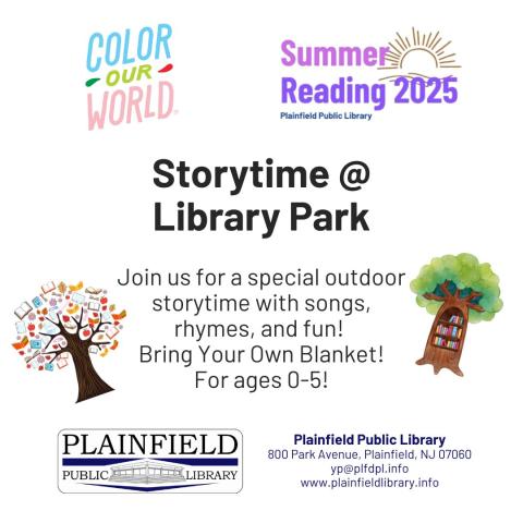 Storytime at Library Park
