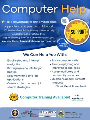 Digital Literacy and Lab @ South Plainfield Public Library