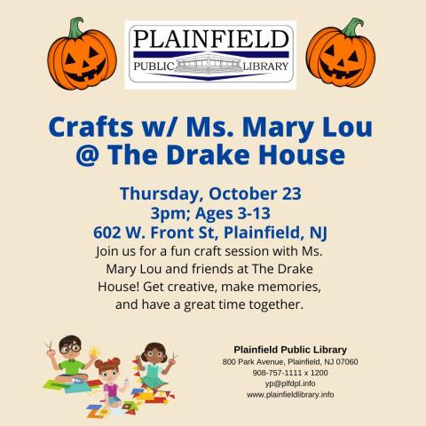 Crafts with Ms. Mary Lou