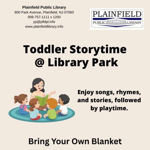 Storytime at Library Park