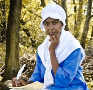 Dr. Daisy Century as Phillis Wheatley