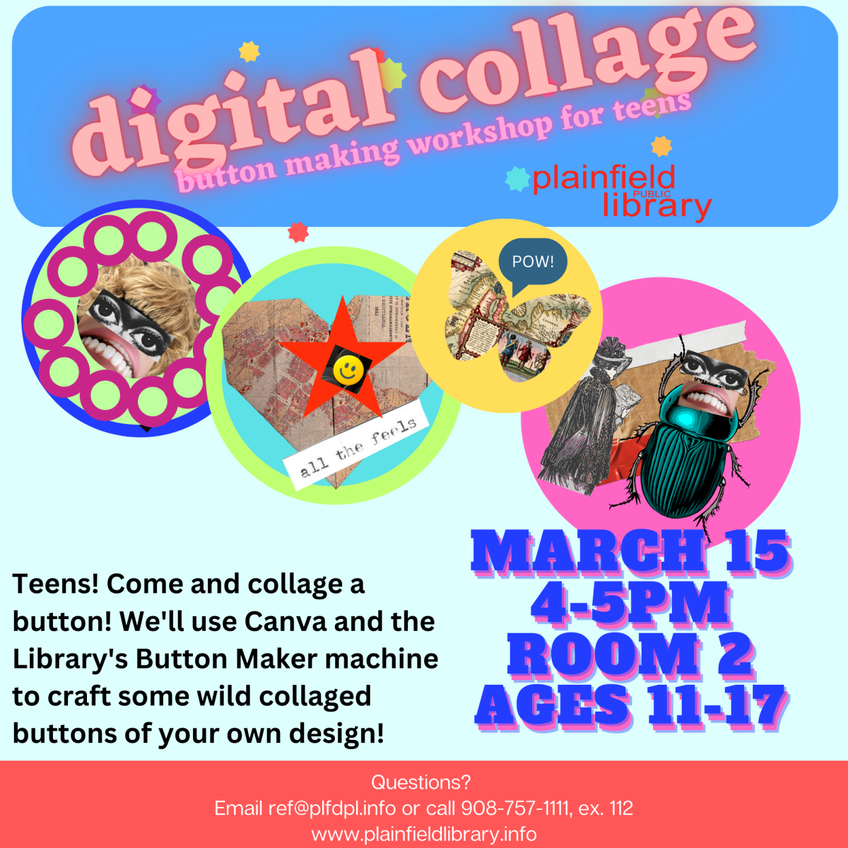 Digital Button collage