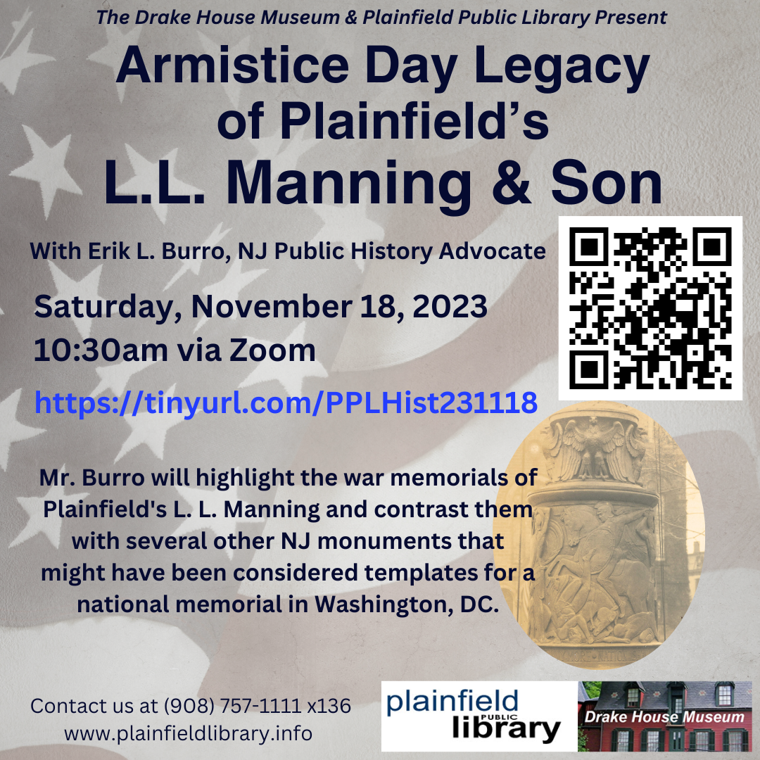 Armistice Day Legacy of Plainfield’s L. L. Manning & Son