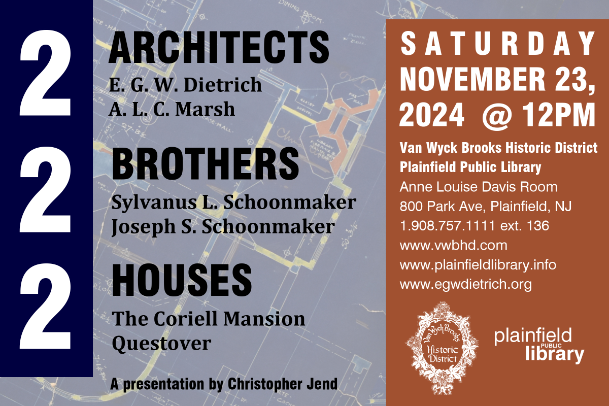 2 Architects,  2 Brothers,  2 Houses: A presentation by Christopher Jend 