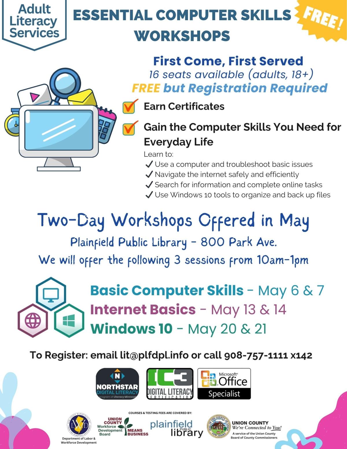 May Workshops