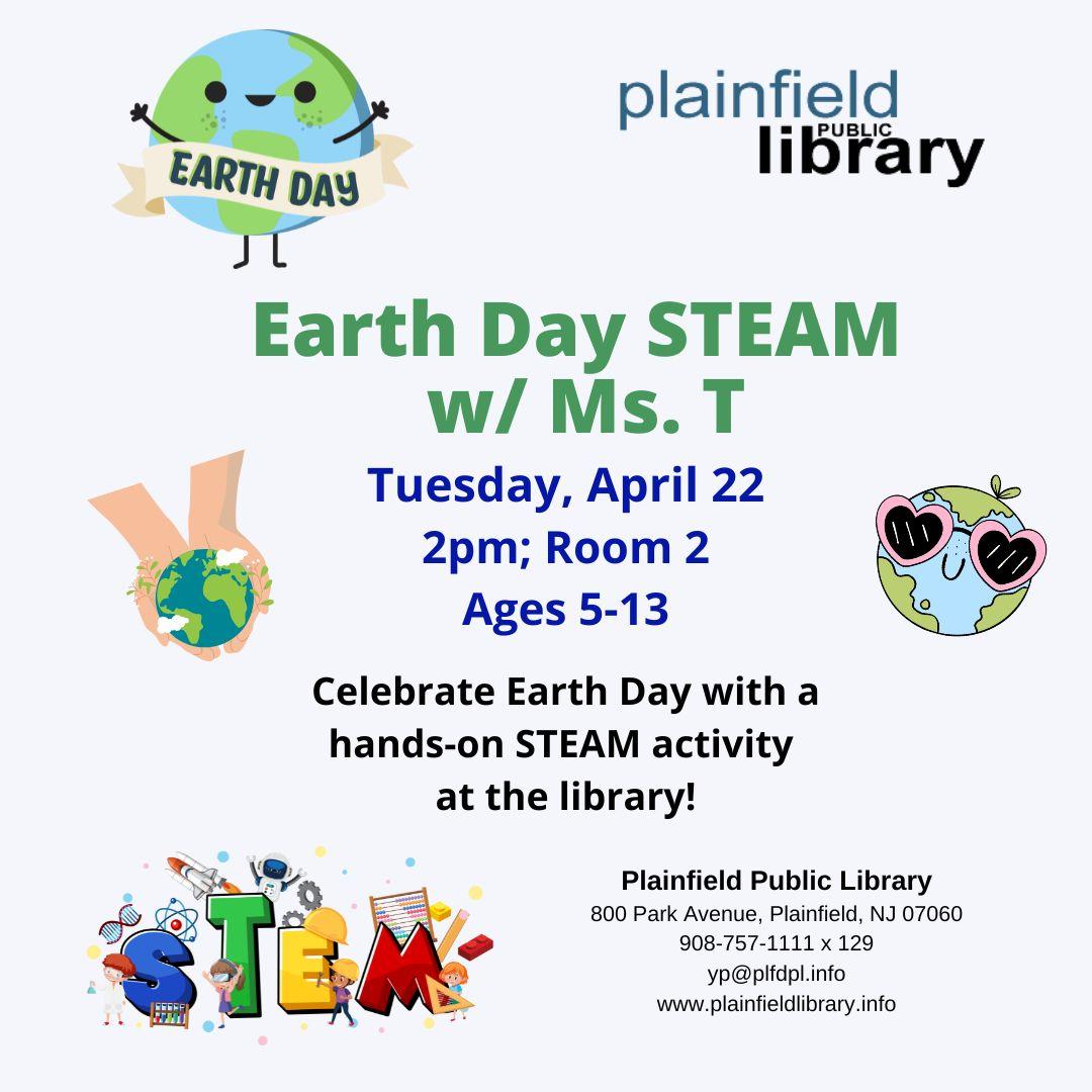 Earth Day STEAM with Ms. T