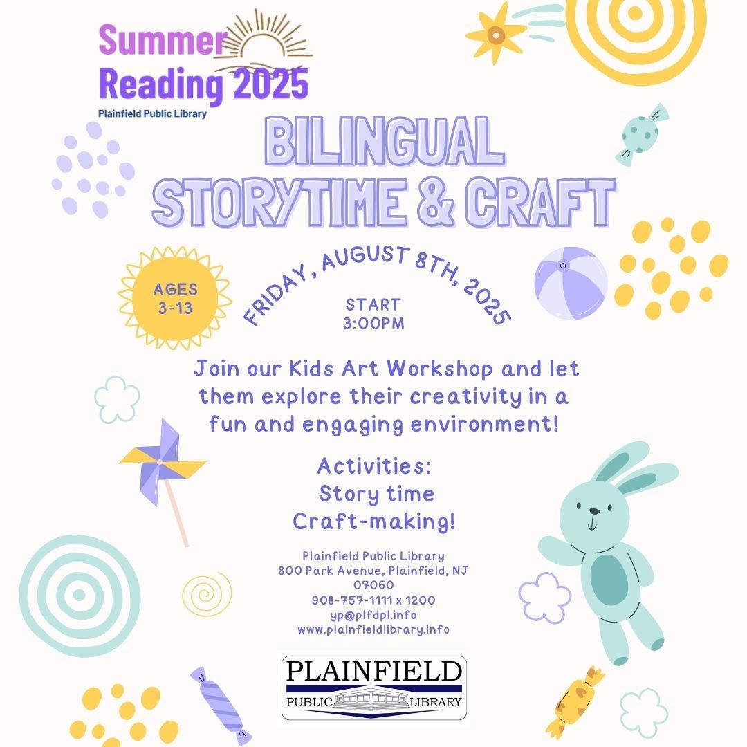 Bilingual Storytime for August 