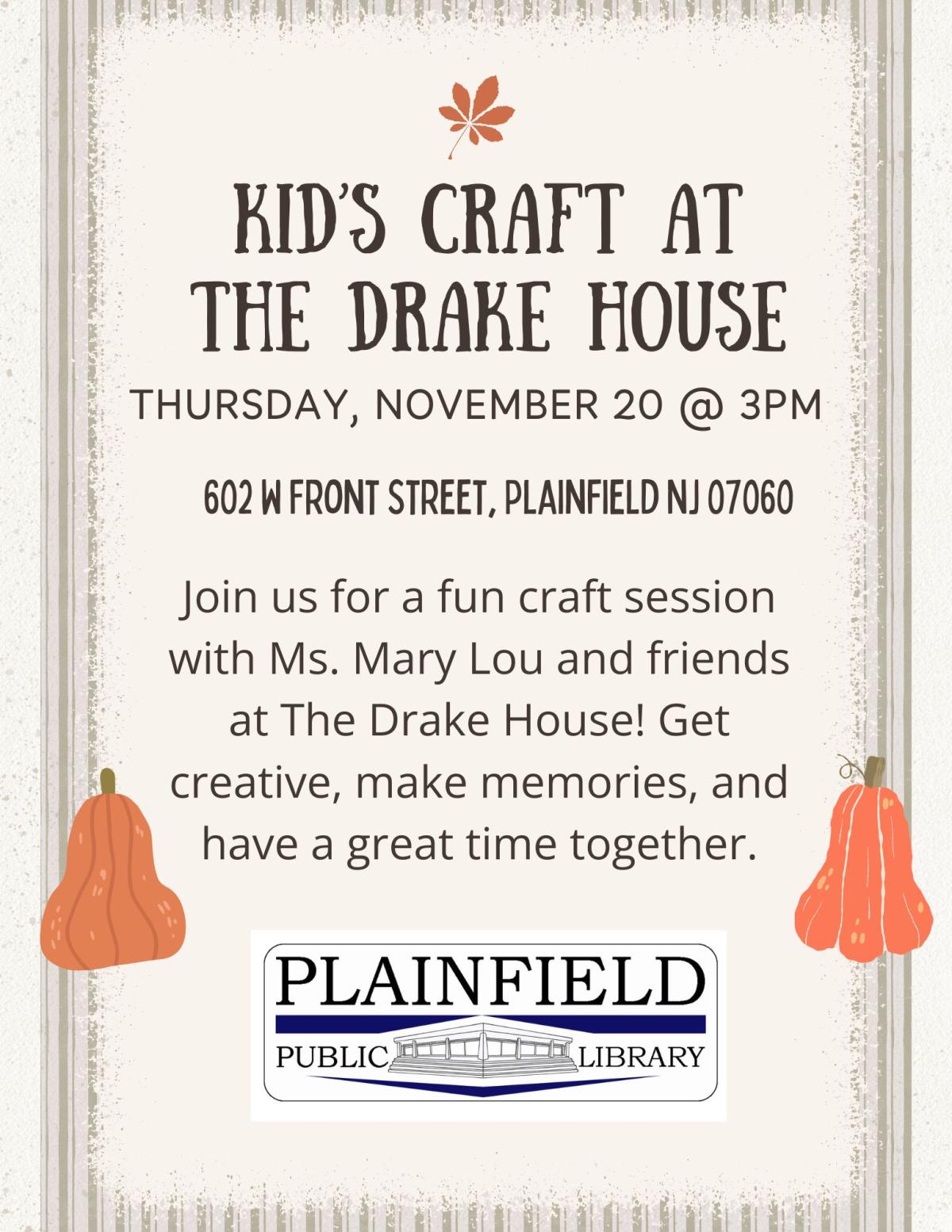 Drake House Crafts